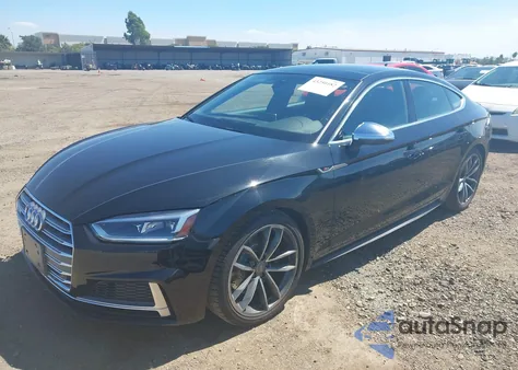 2019 Audi S5 3.0T Premium из США, поврежденный, VIN WAUB4CF56KA090671